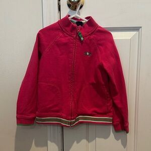 GAP Kids Red Jacket with Embroidered Accent